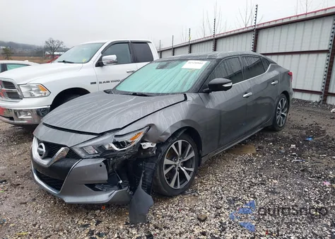 2017 Nissan Maxima 3.5 Platinum из США, поврежденный, VIN 1N4AA6AP4HC382646